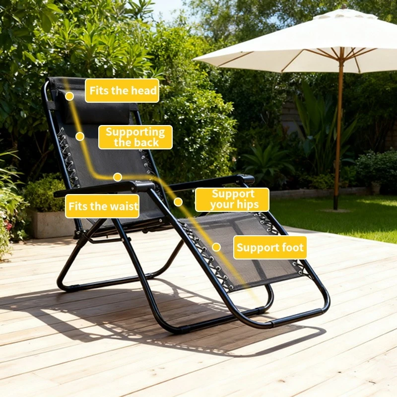 Folding Lounger Chair Wholesale Price factory